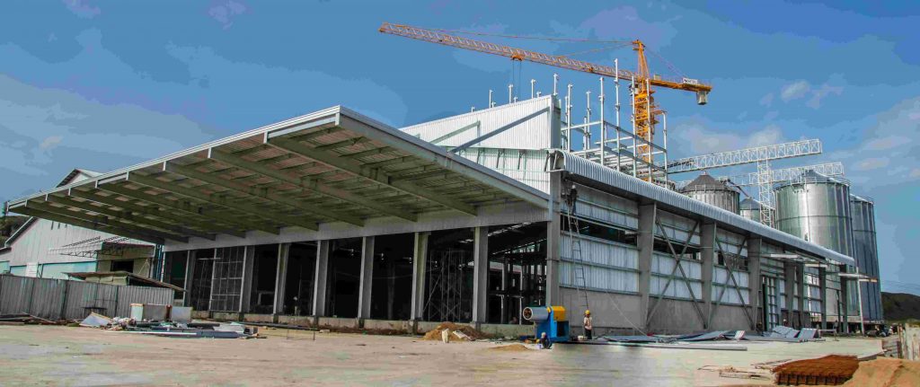 Ứng dụng nhà thép tiền chế trong ngành công nghiệp thực phẩm
